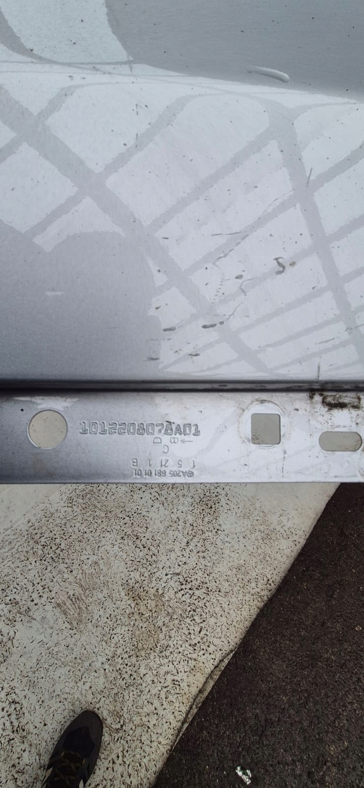 MERCEDES C-KLASA W205 14-21 fender front front left