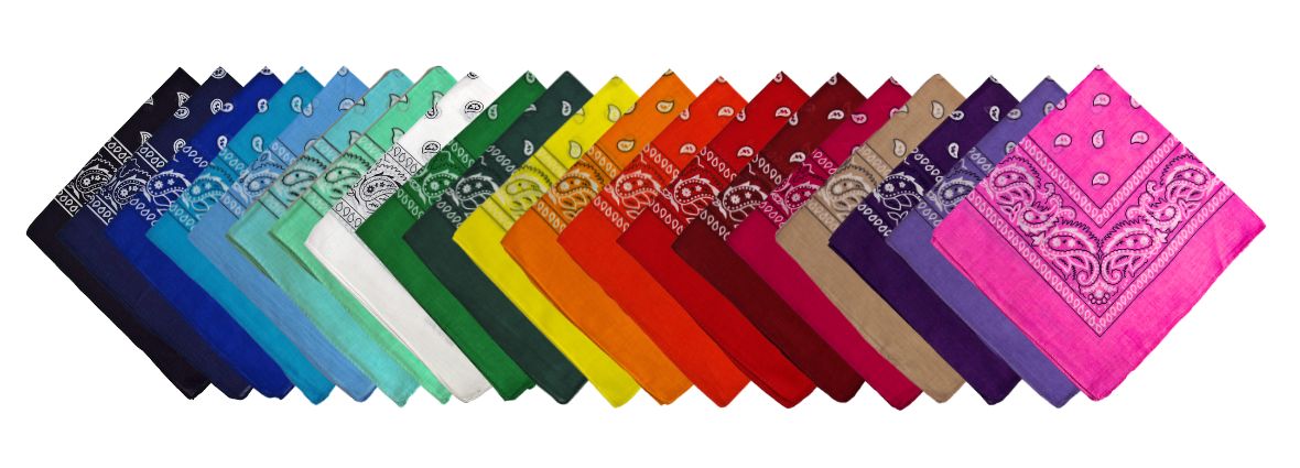 - BANDAMKA BANDANA CHUSTKA CHUSTA BANDAMA - KOLORY Kod producenta -