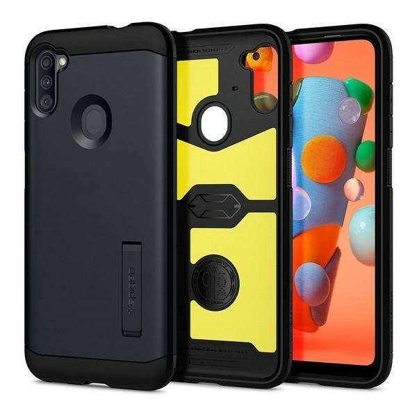 Pouzdro Spigen Tough Armor pro Samsung M115 M11 černé/černé ACS00857