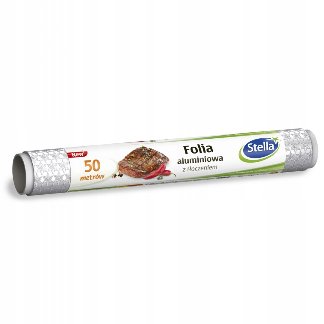 

Folia aluminiowa z tłoczeniem 50 m Stella