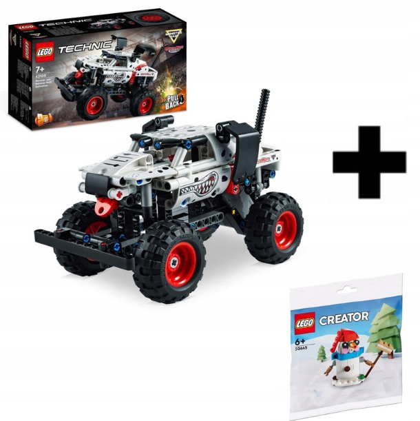 Lego Technic Monster Jam Mutt Dalmatian 42150 Lego 30645 Sada Svátků