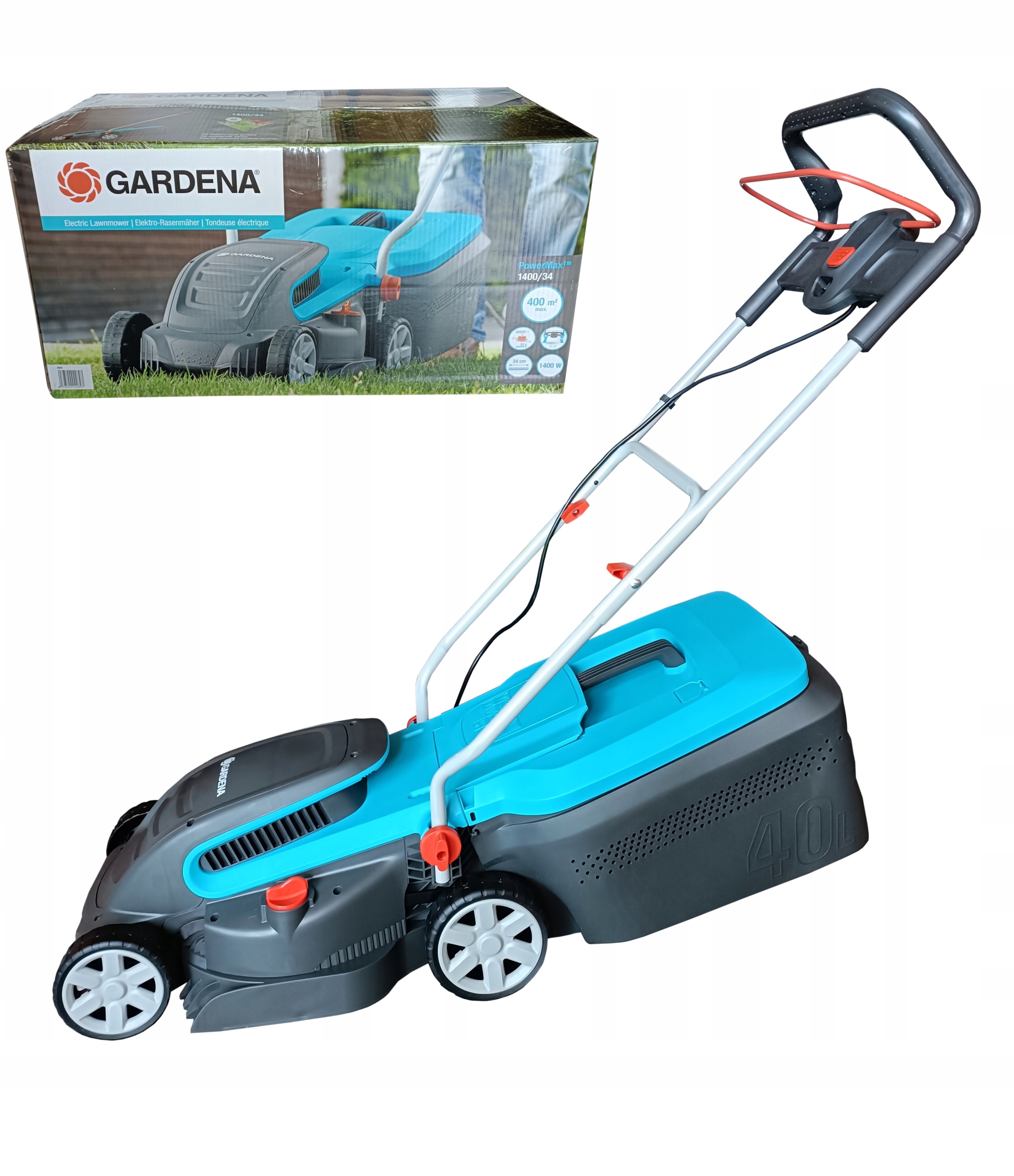 

Gardena 5034 kosiarka elektryczna PowerMax 1400W