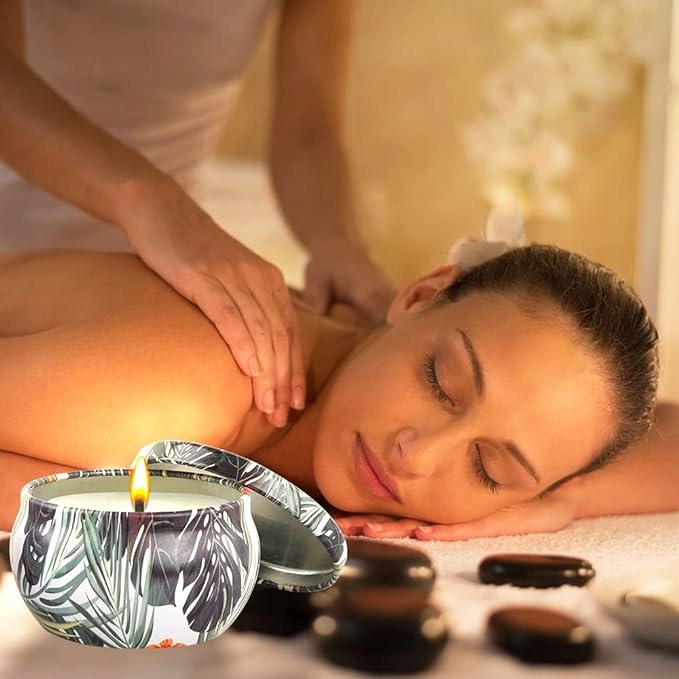 8 x ŚWIECE ZAPACHOWE ŚWIECZKI WOSK SOJOWY ZESTAW NA PREZENT Nazwa zapachu producenta Wielozapachowa