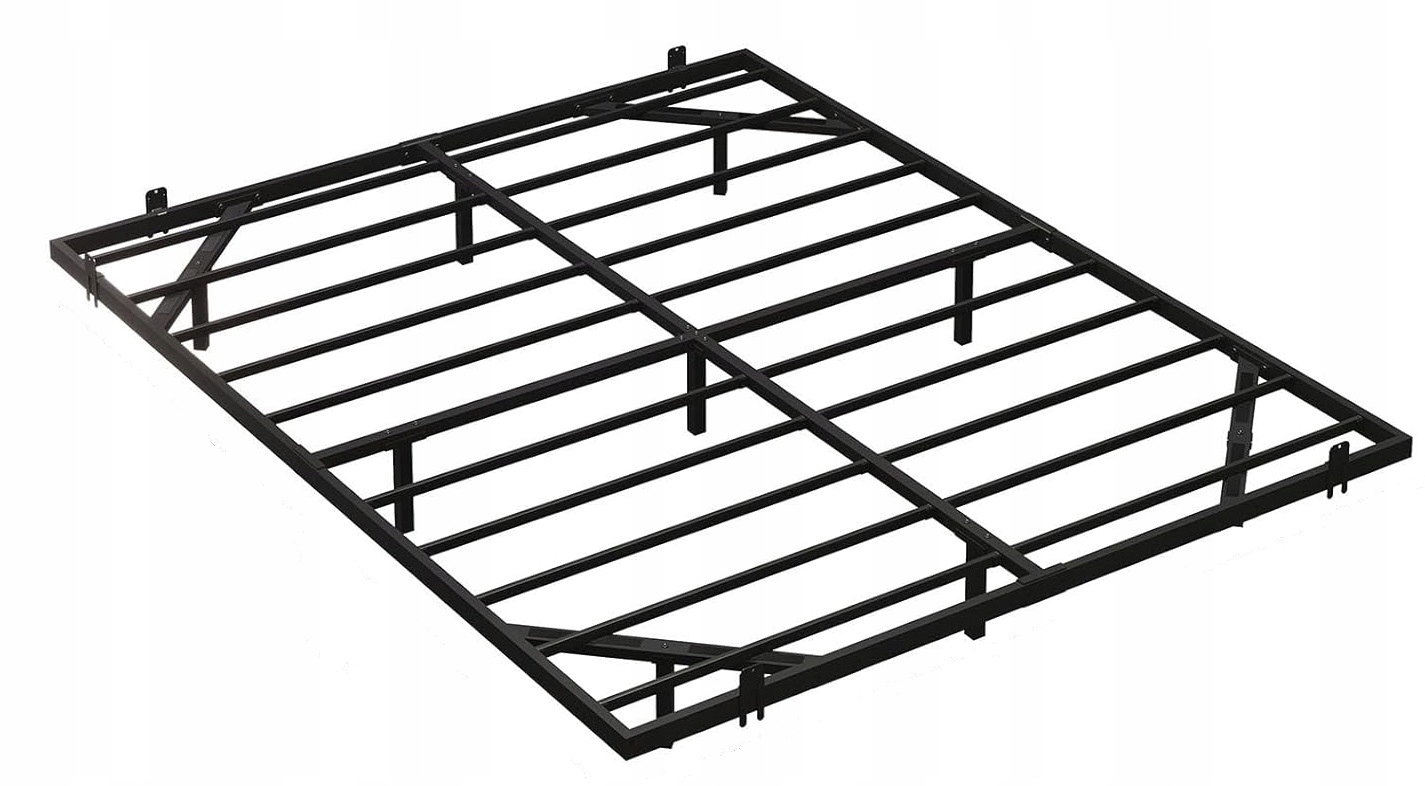 Stonebroo Rama Stelaż Łóżka Diody LED, 180 x 200 cm