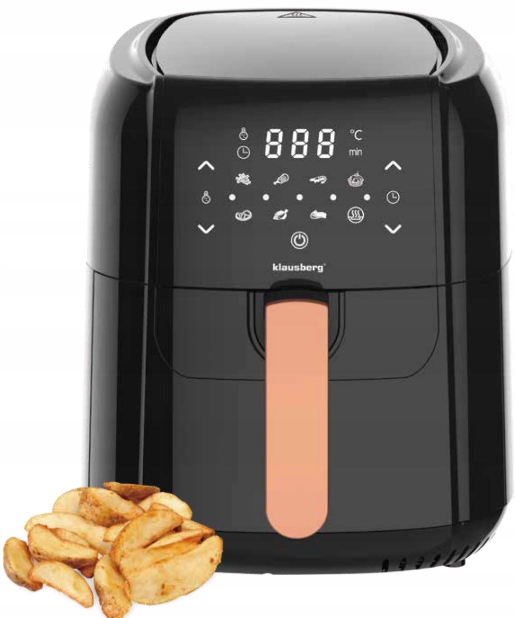 Fritéza Bez Tuku Fritéza 5,5L 1400 watt Klausberg