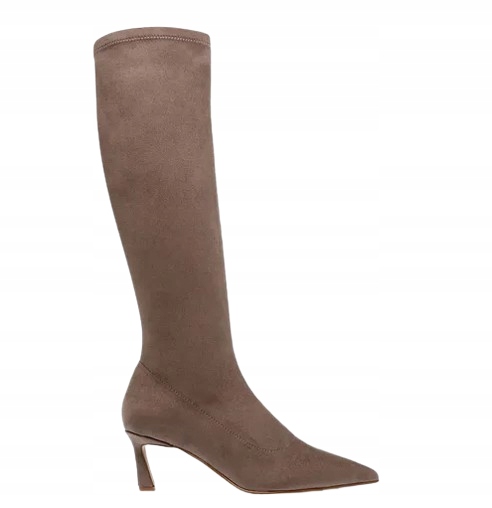 Steve Madden Klasické Kovbojské Boty Semišové Kozačky Hnědé 37 T7H