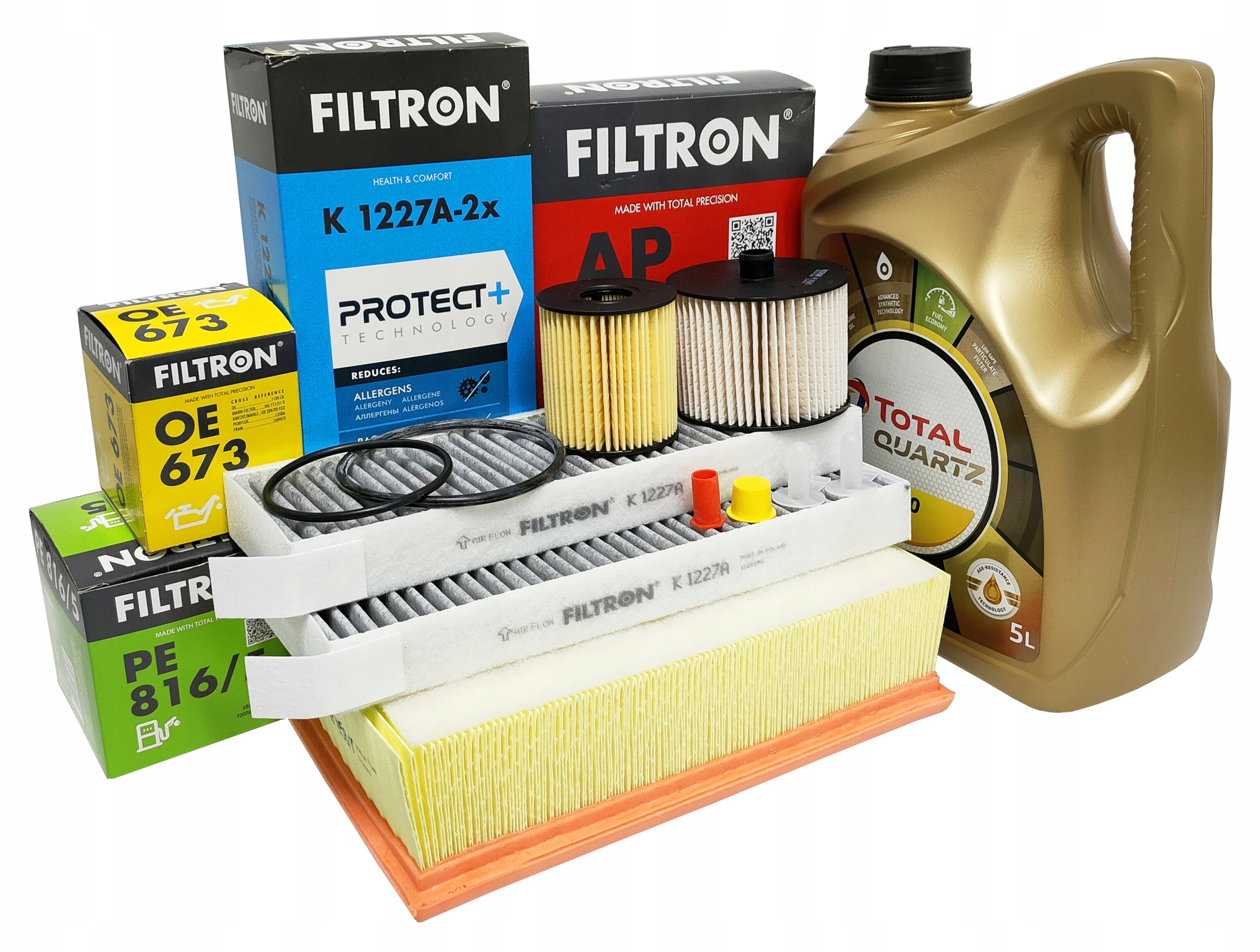 

Citroen C4 Picasso 2.0HDI 136 Filtry Total 5W30 5L