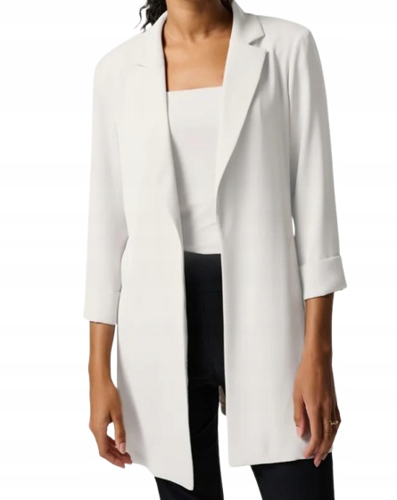 Joseph Ribkoff Bílá Halenka S Límečkem A Rukávem 3 4 38 I4C