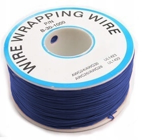 Кабель питания электроника плюс кабель типа KYNAR 0,24 синий 10 метров 10 м