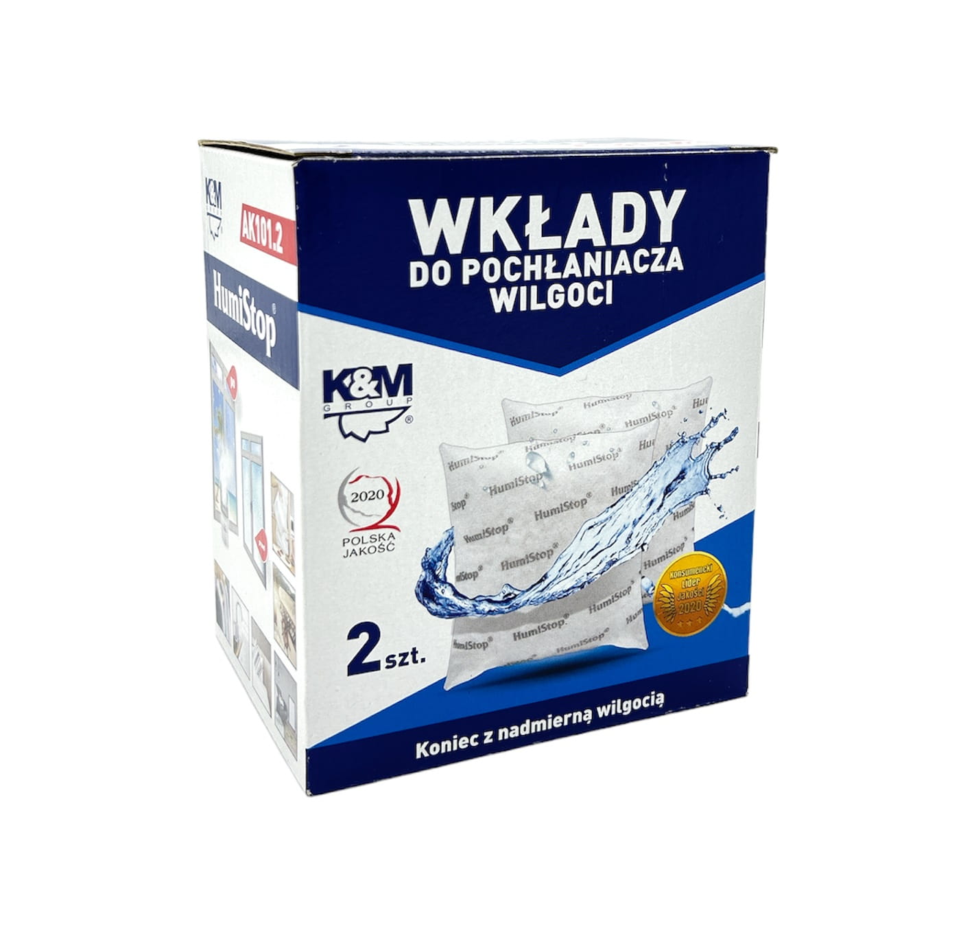 

K&m Wkłady do pochłaniacza wilgoci 2 szt