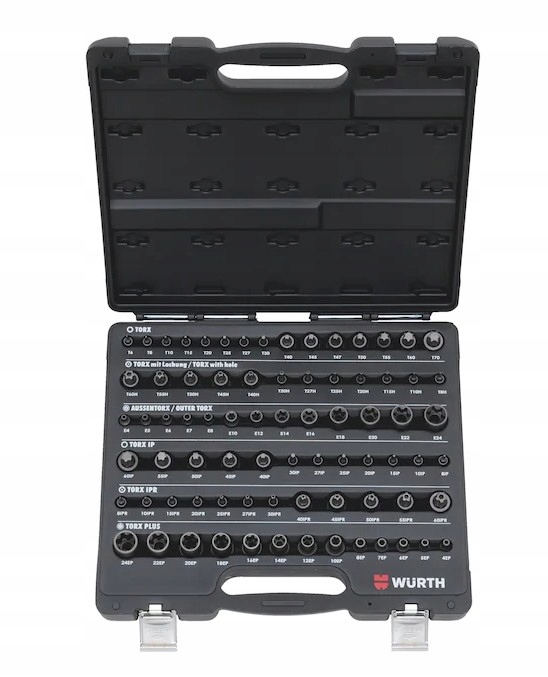 Wurth Sada Profesionálnych Nástrčných Kľúčov 77 Ks 09651777