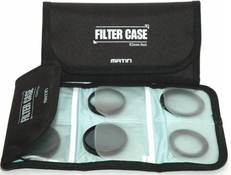 

Pokrowiec Futerał Etui na Filtry 55mm 58mm 62mm