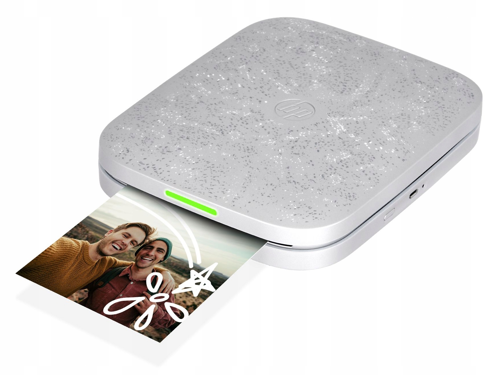 Hp Sprocket 3x4'' Zink Bluetooth tiskárna pro instantní fotografie a telefon