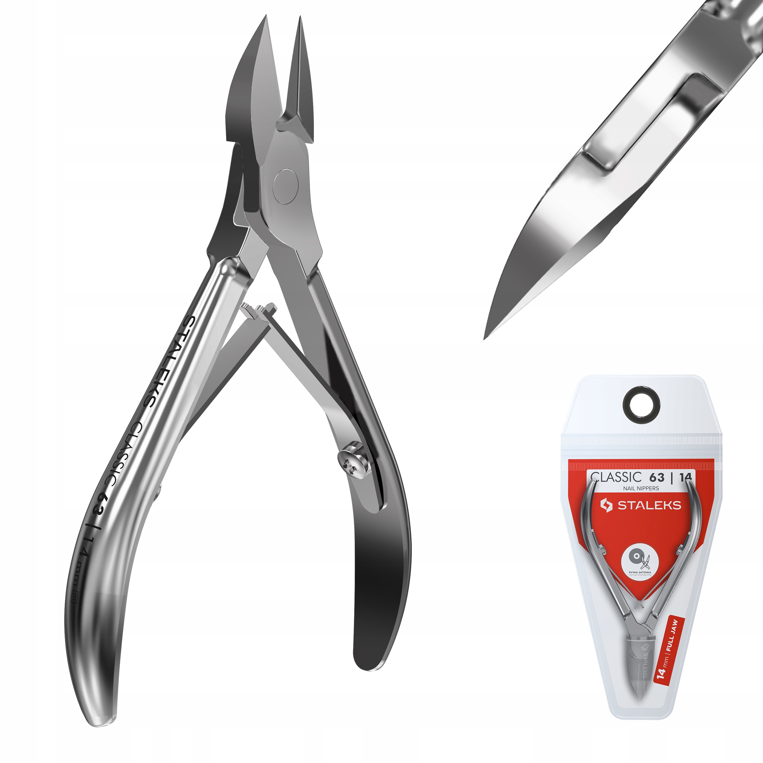 Staleks Kleště Na Nehty Manikúra Classic 63 14 mm NC-63-14