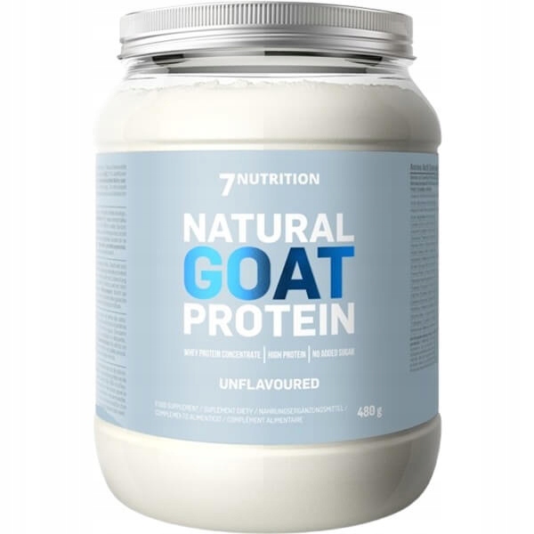 7Nutrition Natural Goat Protein – přírodní syrovátkový kozí protein 480 g