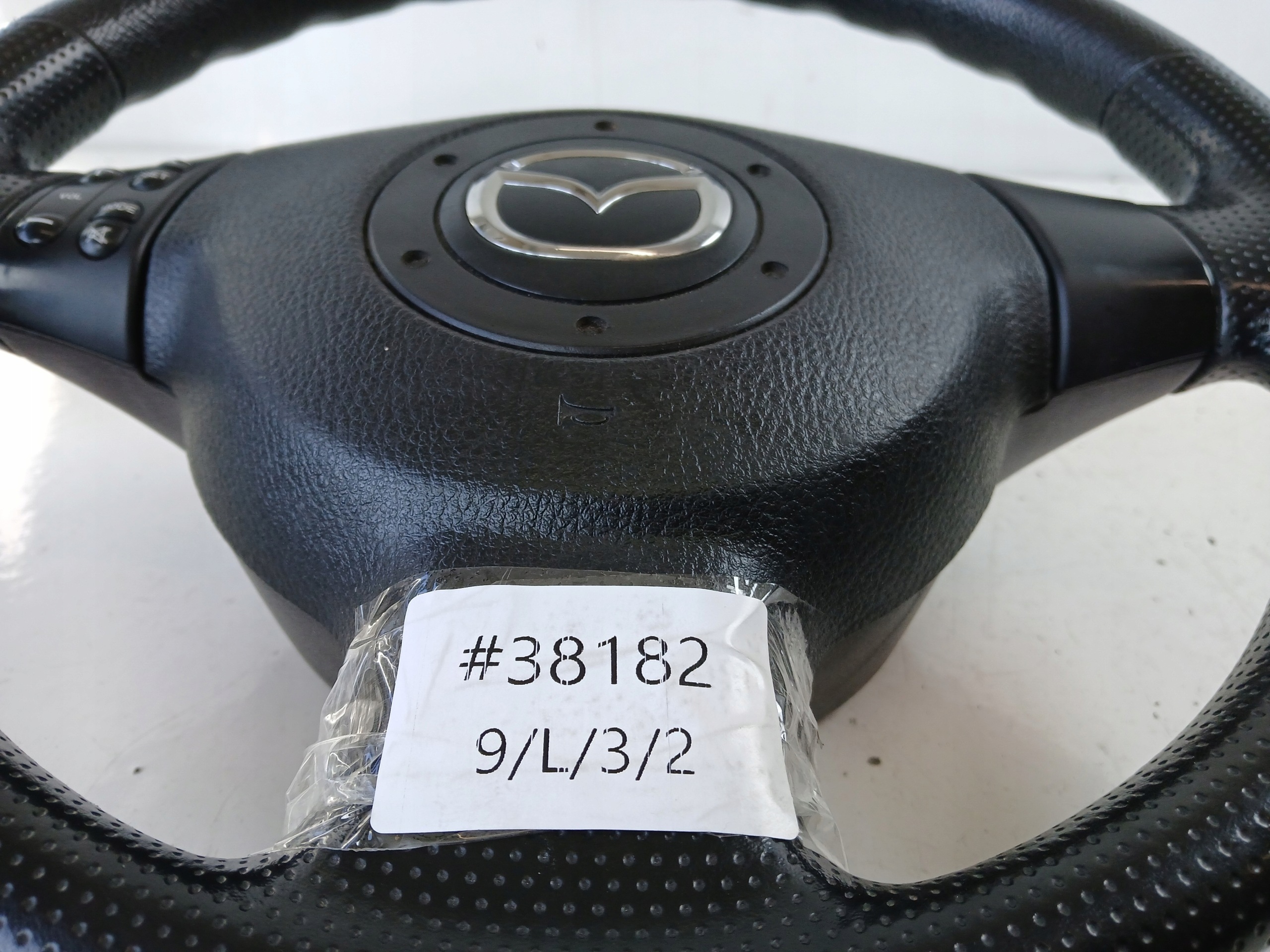 MAZDA 2 DY steering wheel, leather MULTIFUNKCJA airbag nice