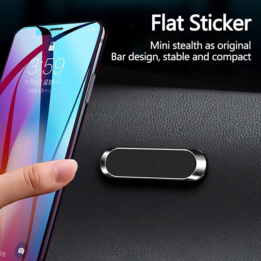 MAGNETIC 360 STOPNIOWY UCHWYT SAMOCHODOWY UNIWERSALNY NA TELEFON SMARTFON — miniatura 6