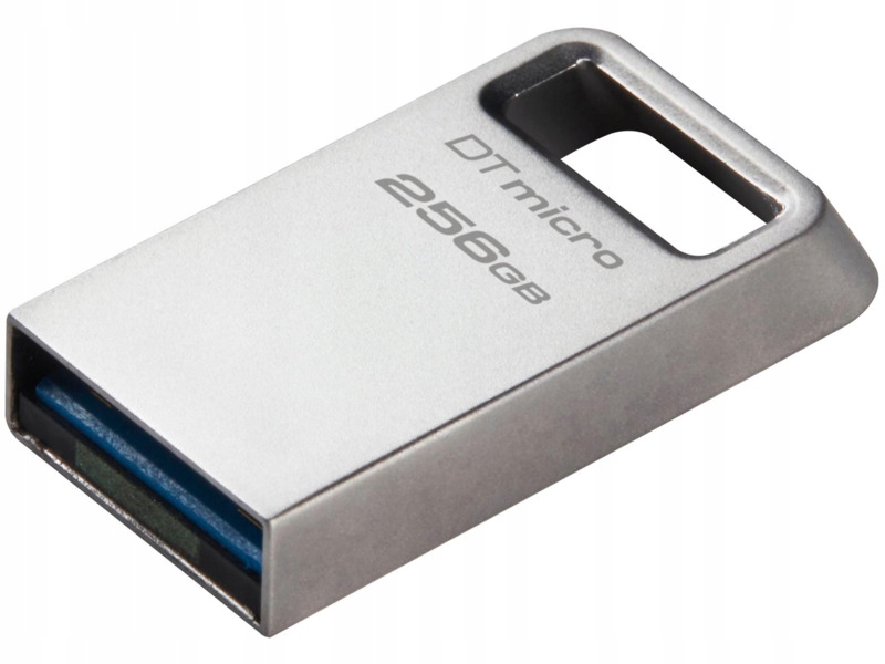 Pendrive Kingston DataTraveler Micro 256GB Usb 3.2 Srebrny