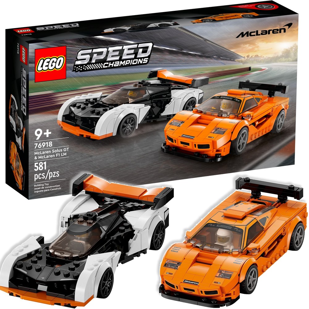 

Lego 76918 Samochód Auto Model Mclaren Solus i F1