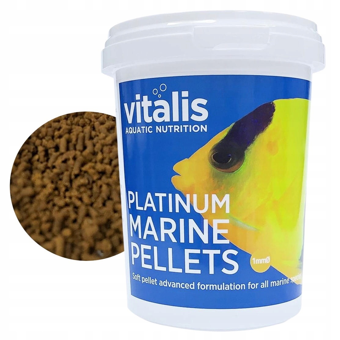 Levně Vitalis Platinum Marine Pellets Xs 1mm 260g Krmivo pro ryby granule