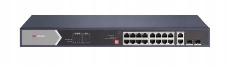 Hikvision Switch Poe DS-3E0520HP-E 16-PORTOVÝ 225W 4xHI-POE 90W Gigabit