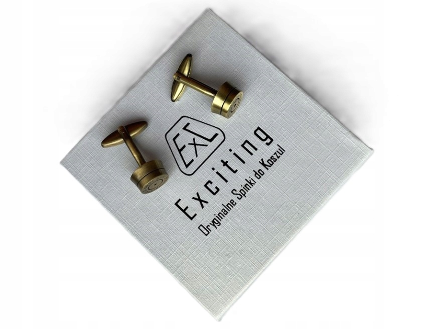 Manžetové knoflíčky Exc Nábojové náboje Shot Gun pro lovce vojáků