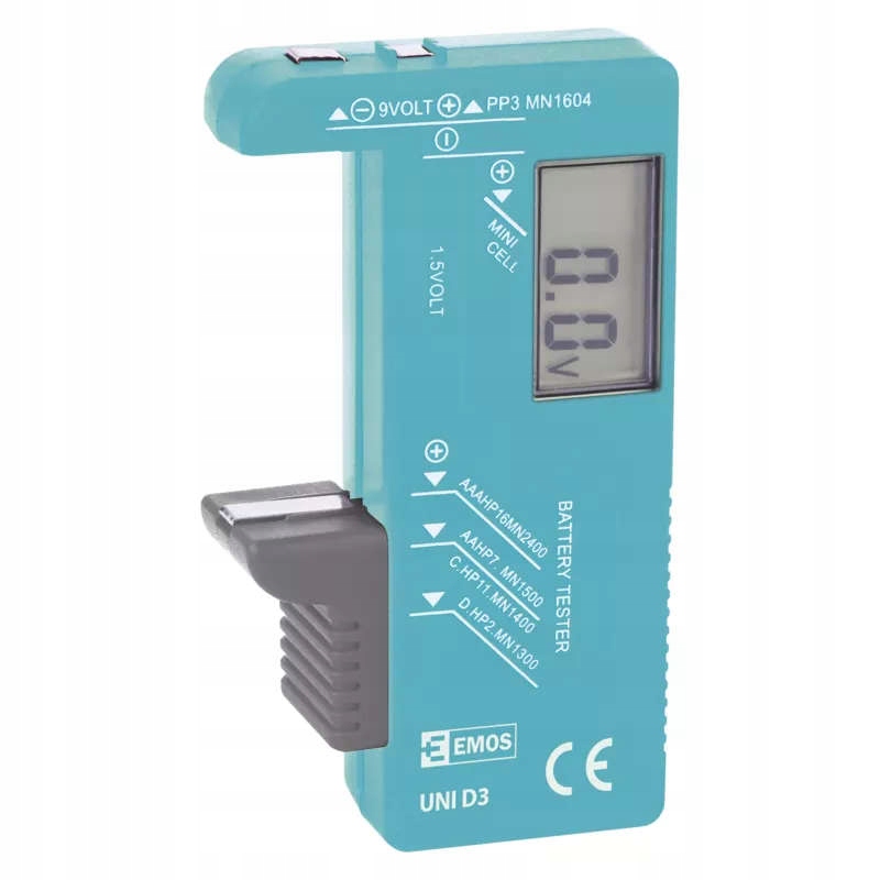 

Emos Tester Baterii Uniwersalny N0322