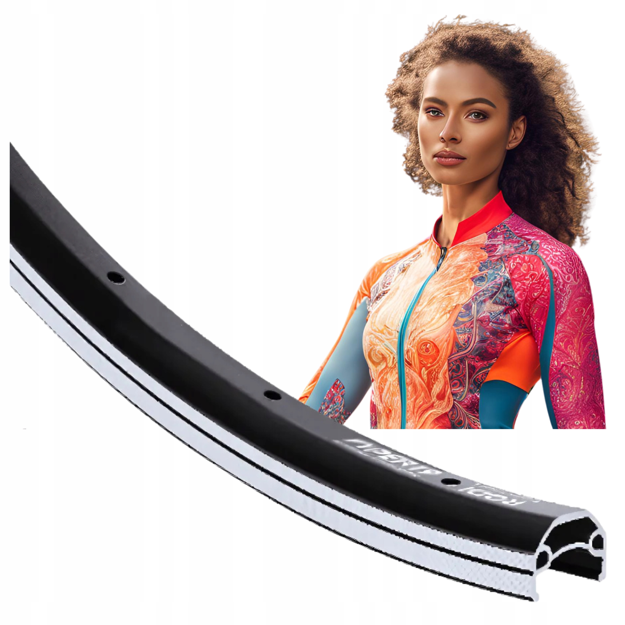 Ráfek VIPER19 26'' 559X19 36H černý hliníkový pro brzdy V-Brake