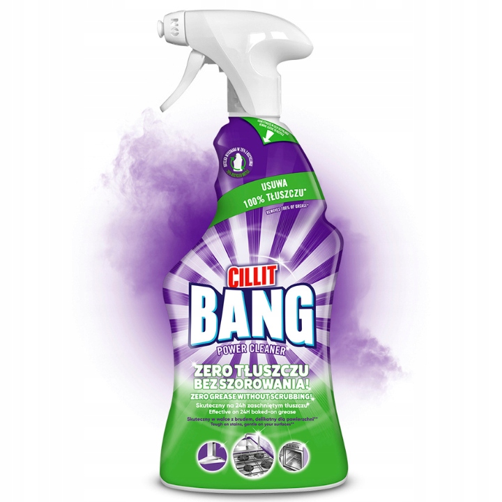 Cillit Bang Płyn na Tłuszcz i Smugi Green 750ml Marka Cillit Bang