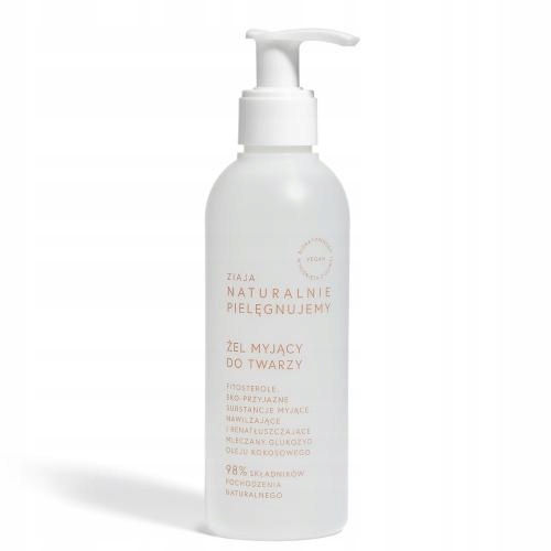 

Ziaja Naturalnie żel myjący do twarzy 200ml