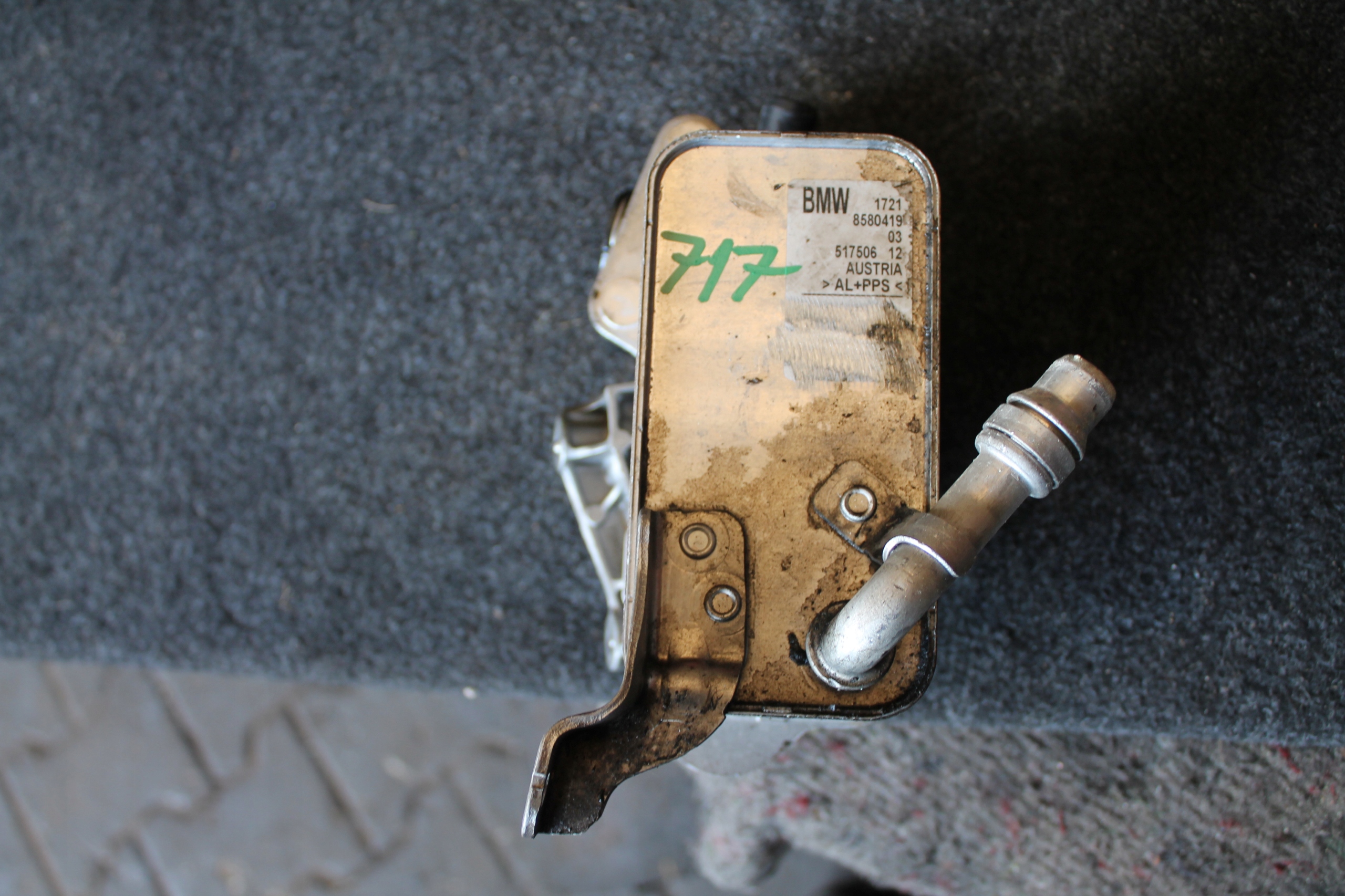 717. Motor Ölkühler Getriebe getriebe BMW 8580419