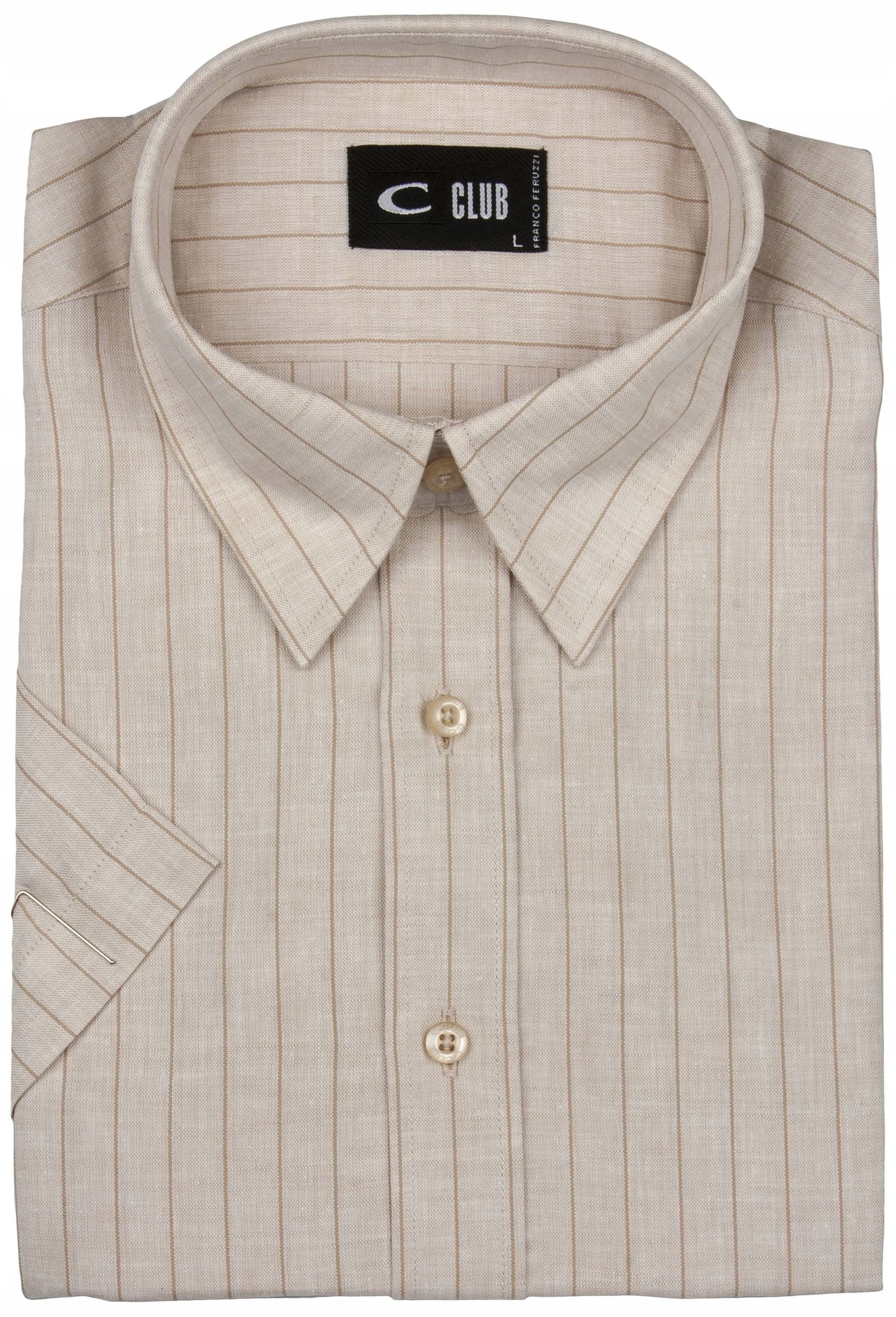 

koszula Lniana C-Club XL_43/44_obw_kl_120