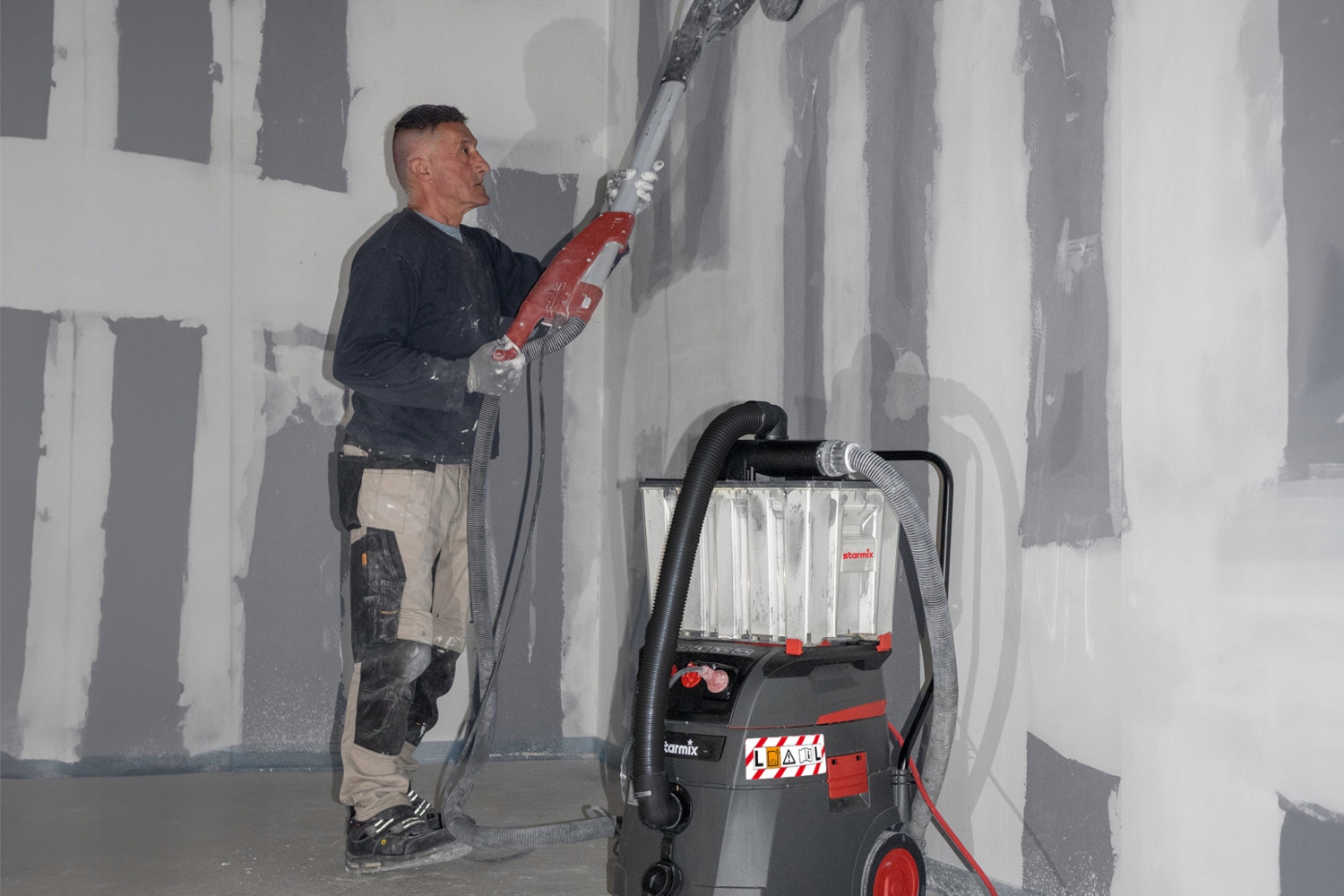 STARMIX Separator pyłu do odkurzaczy cyklon ISP ISC UCLEAN Dustfix SX130217 Seria STARMIX DustFixx