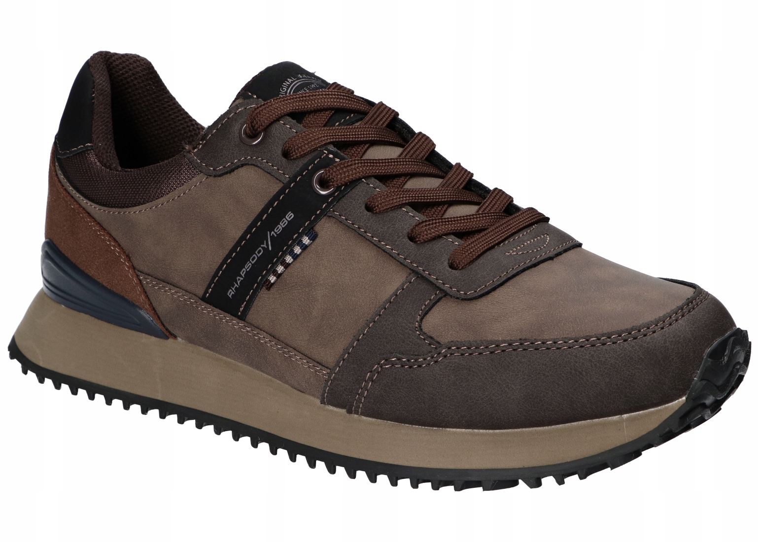 American Club RH166 Adidasy Polobotky Pánské Boty Rhapsody Brown 45