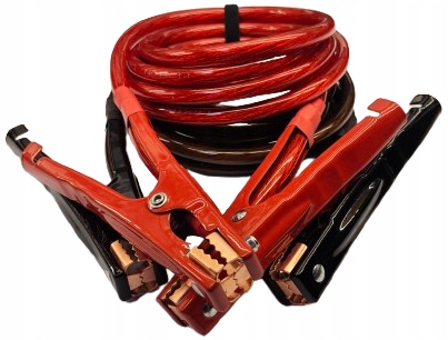 2x Kabely Startovací Kabely Pro Odpalování Nabíjení Vozidel Pevné 10m