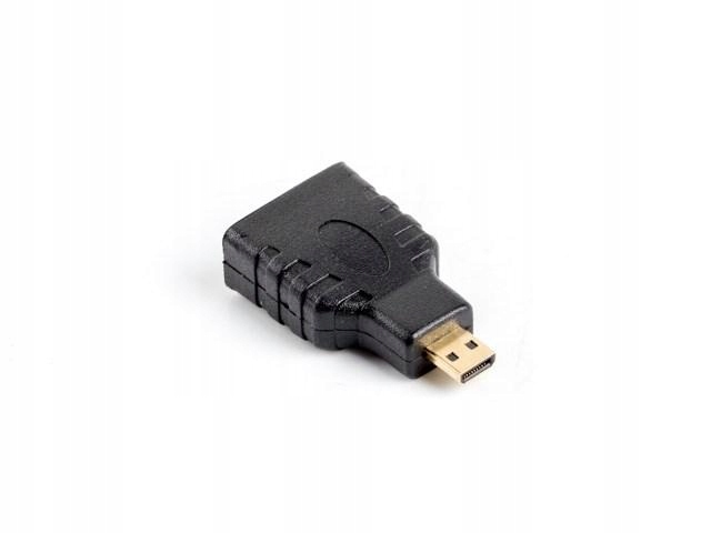 Adapter Lanberg AD-0015-BK Hdmi F Micro Hdmi M kolor czarny