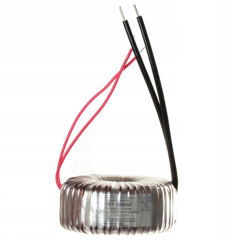 TST 200/003 12V-16.67A TRANSFORMATOR TOROIDALNY