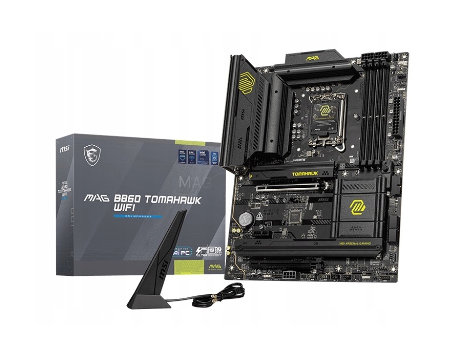 Płyta Główna Msi Mag B860 Tomahawk Wifi s1851 4DDR5 Atx Intel Ultra Core