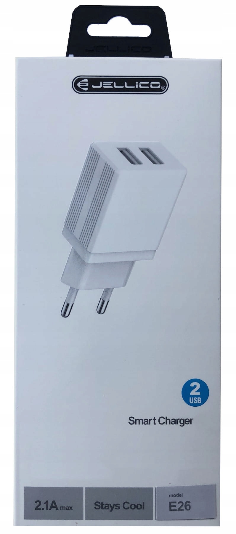 

Jellico E26 Szybka Ładowarka 2x Usb Fast 2,1A