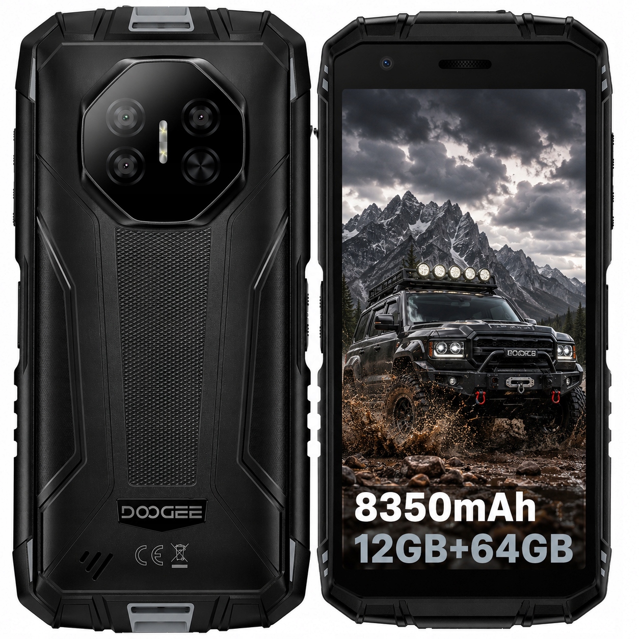 Odolný smartfón s Androidom Doogee S98 Pro 8350mAh 12GB+64GB 5.5" Ips IP69K/NFC