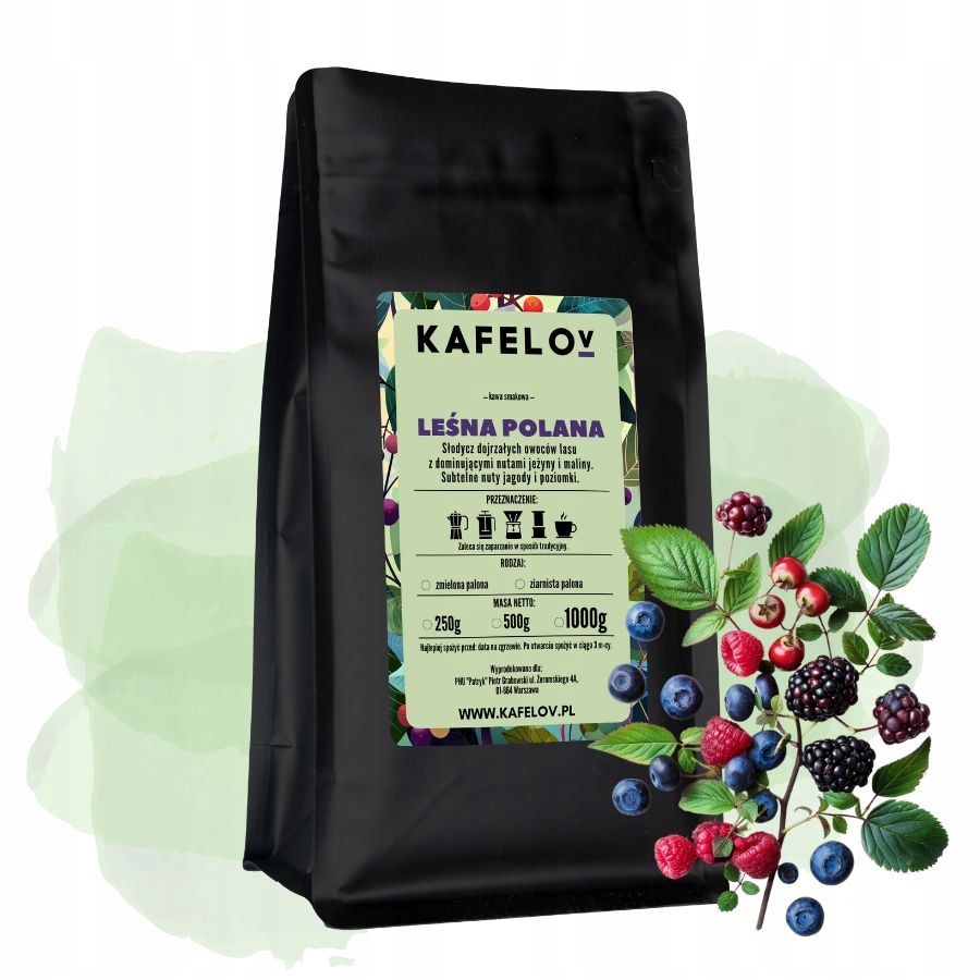 Levně Káva káva Lesní Polana 1 kg čerstvě pražená arabika