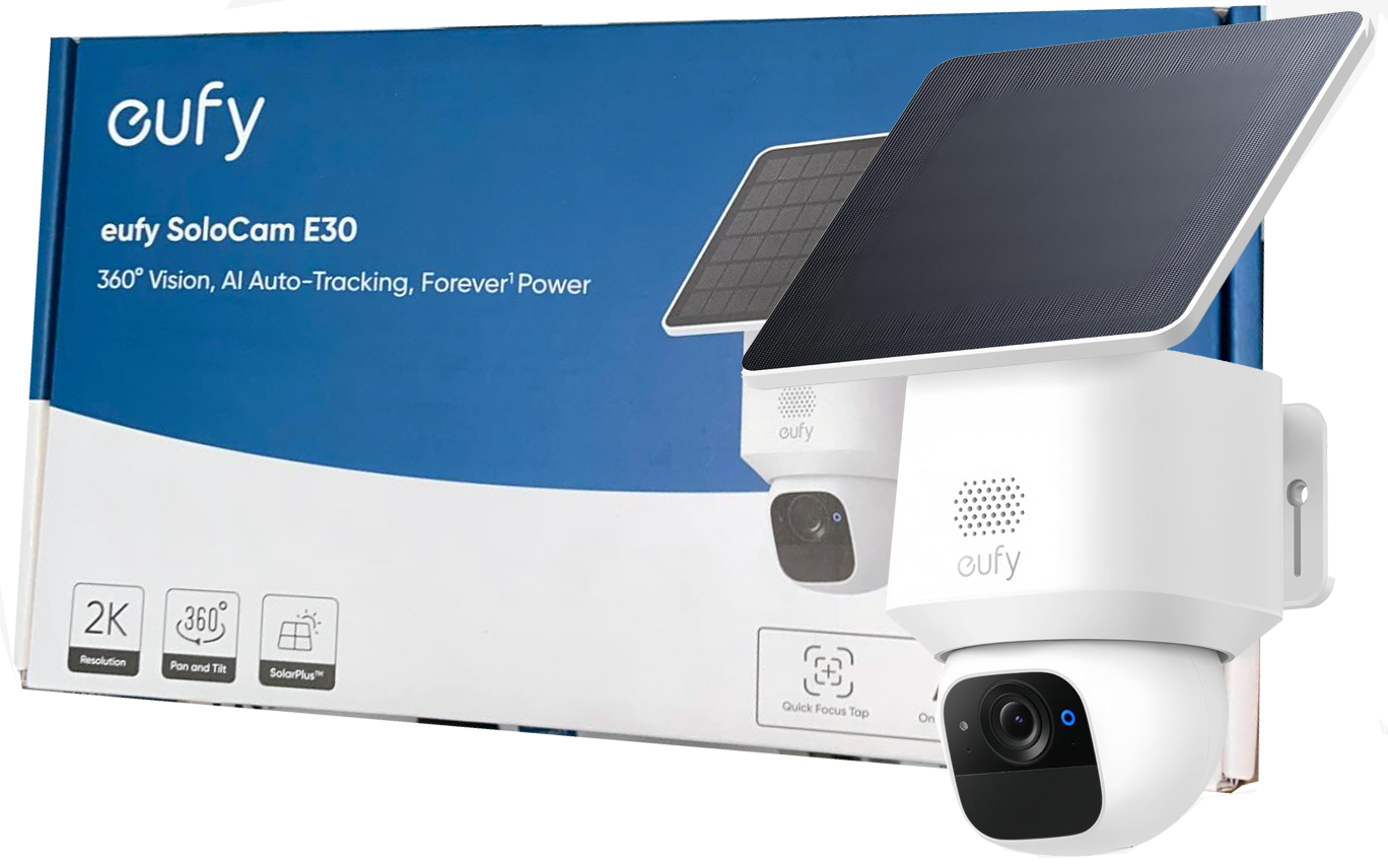 Venkovní Kamera Eufy Solocam E30 Solární Panel Wifi Alexa Google 360°