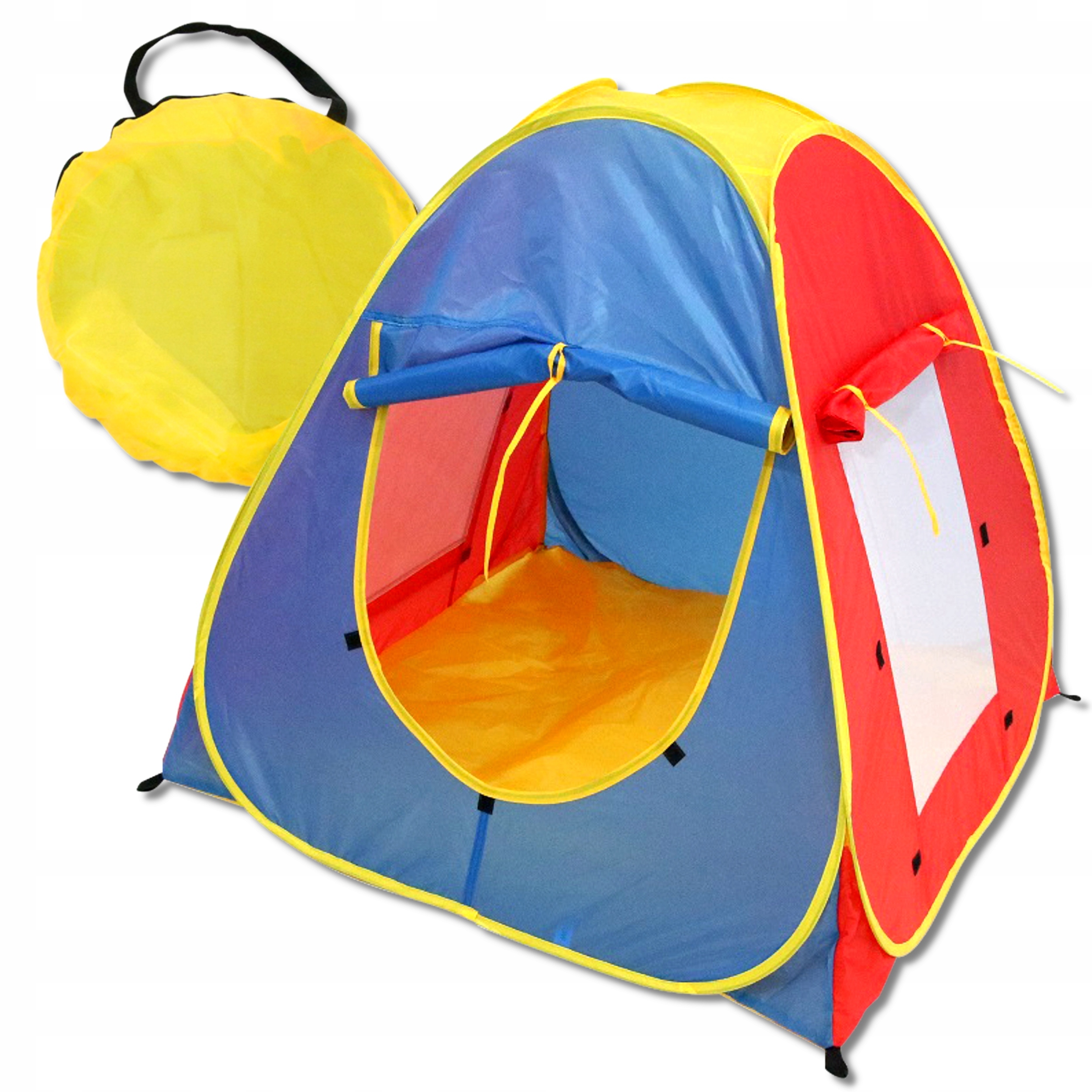 DUŻY NAMIOT KEMPINGOWY PLAŻOWY SAMOROZKŁADAJĄCY AUTOMATYCZNY BAZA Marka Lamex