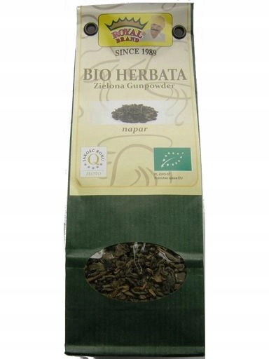 Royal Brand bio Čaj Zelený Gunpowder 55 g