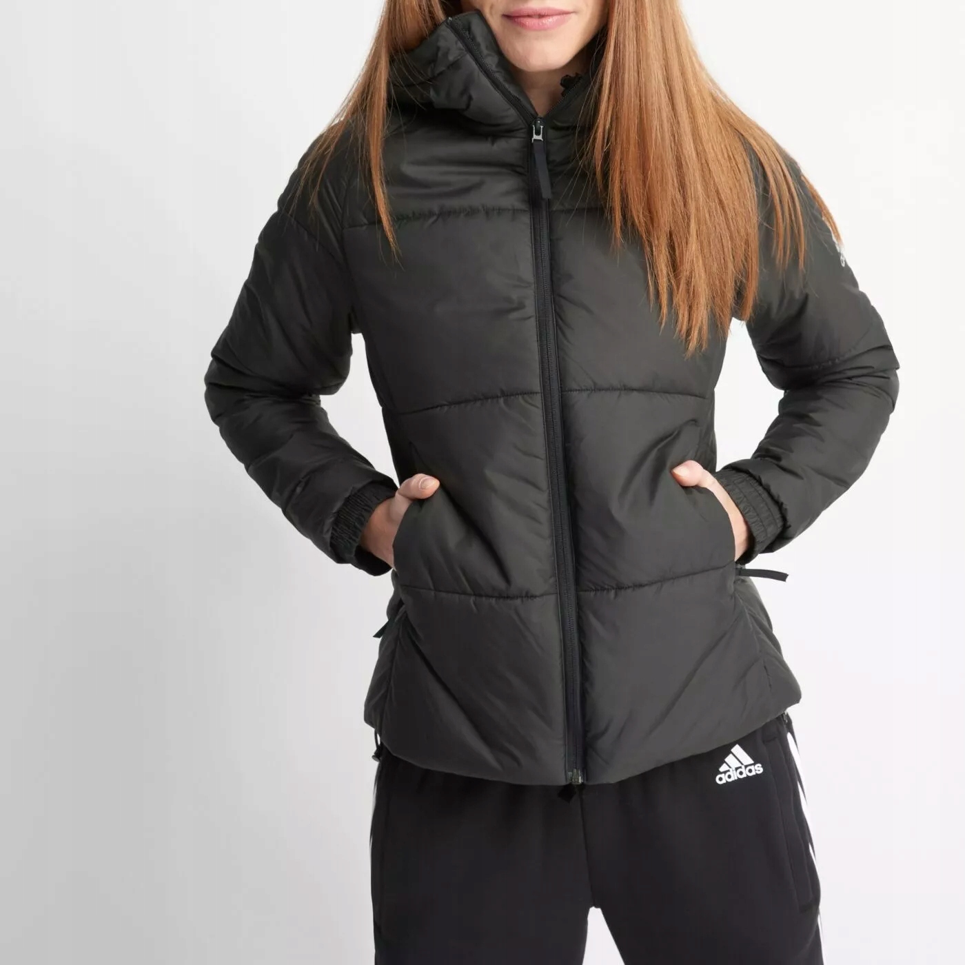 Dámská bunda na zimu Adidas W Bts Jacket CY9127 černá velikost Xxs