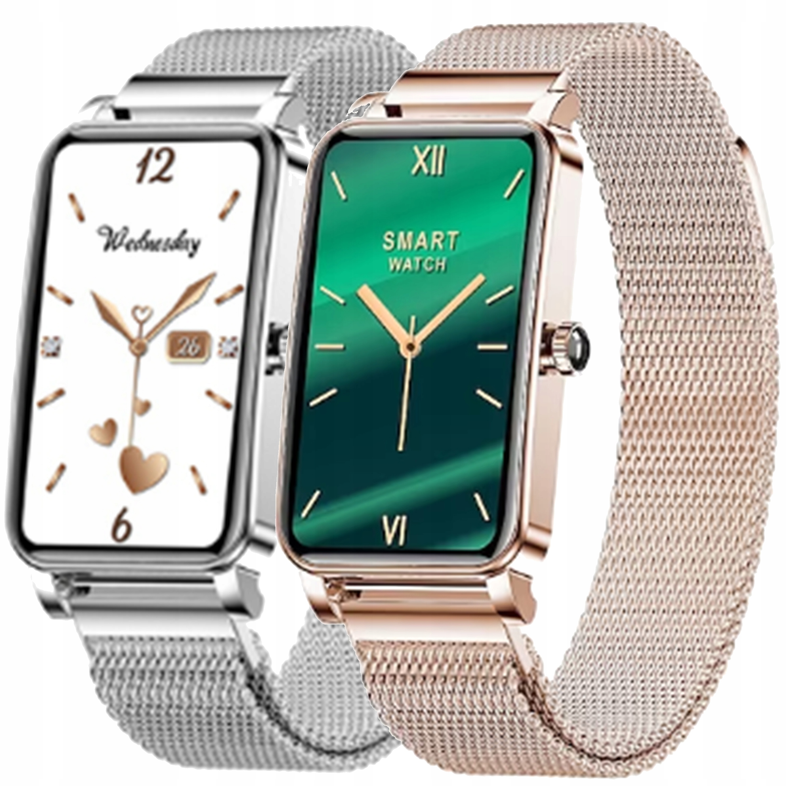 SMARTWATCH SMARTBAND ZEGAREK SMART WATCH DAMSKI PL MENU POLSKIE SPORT EKG Rodzaj smartwatch
