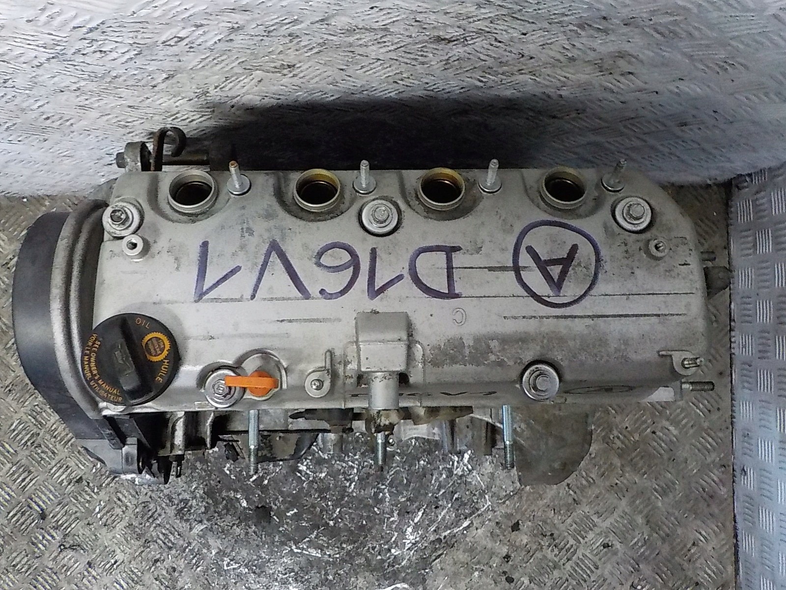 HONDA CIVIC VII engine 1.6 16V V-TEC 110 KM D16V1