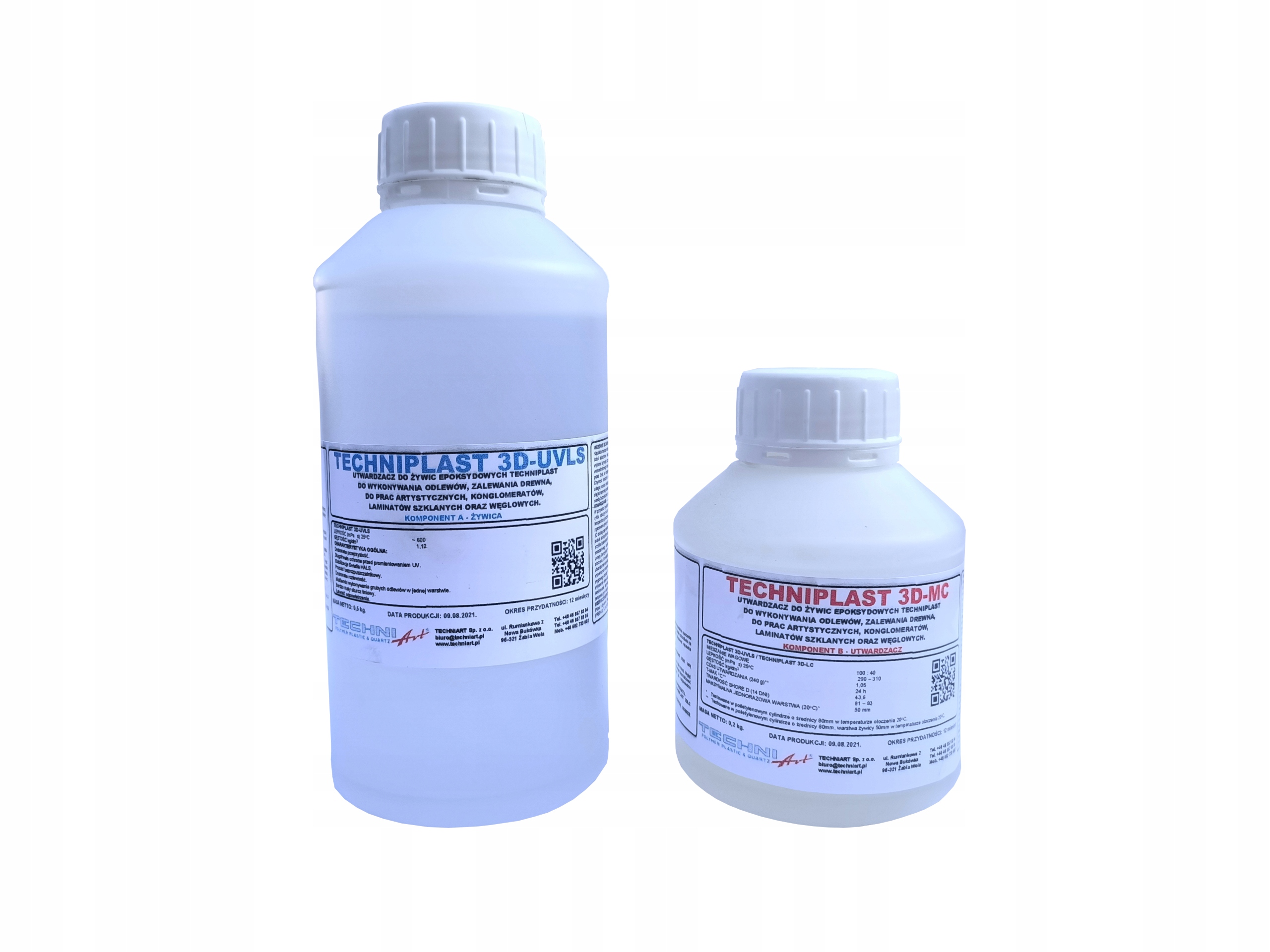

Żywica epoksydowa 3D krystaliczna do 5 cm 0,7 kg