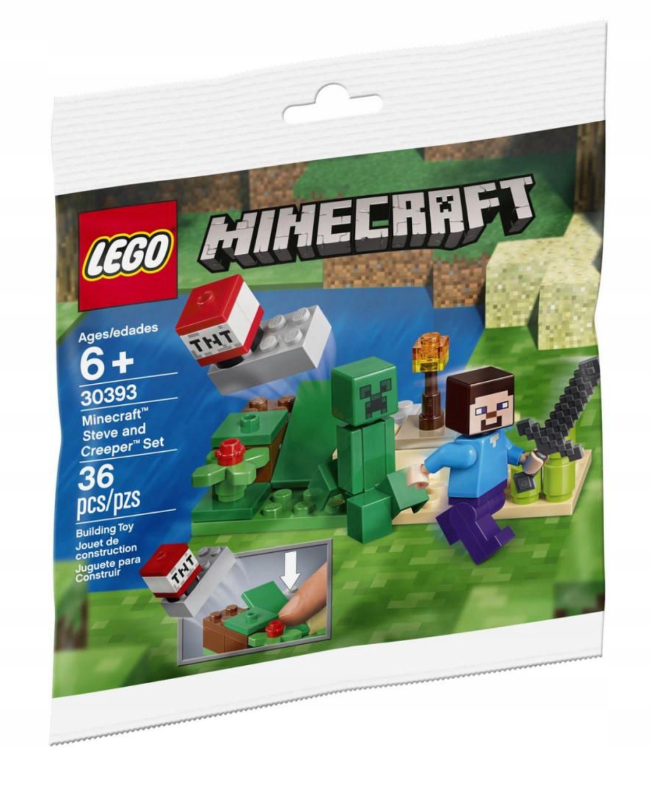 Lego Minecraft 30393 Steve i Creeper