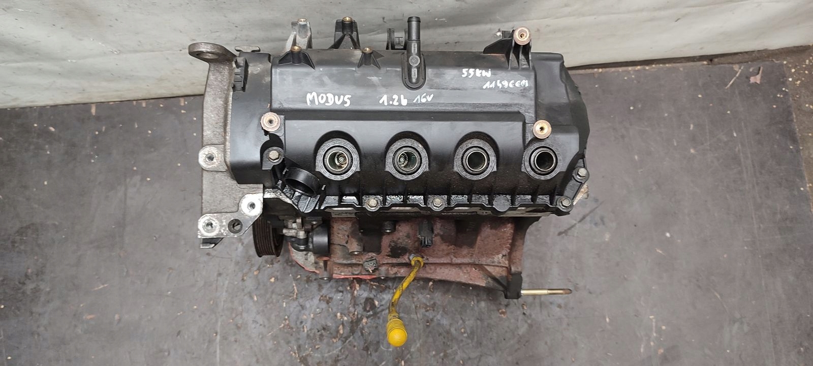 Moteur Renault Modus 1,2 16V 1149CC